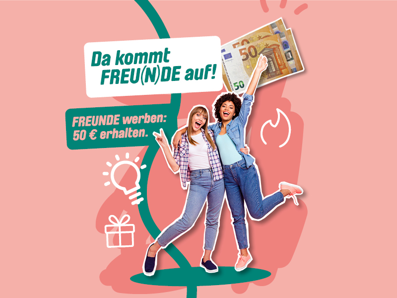 Zwei Personen mit Bauhelmen im Gespr&auml;ch.