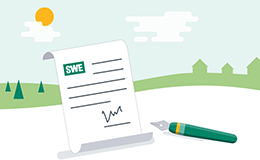 Eine unterschriebene K&uuml;ndigung